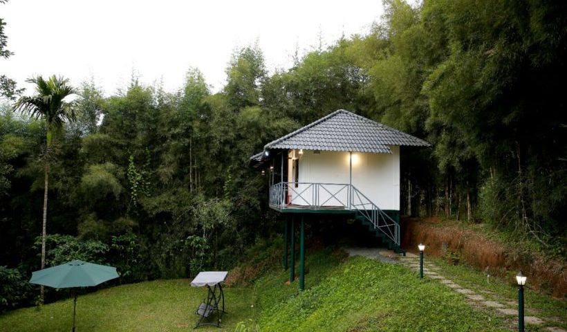 bamboo resort hut kalpetta